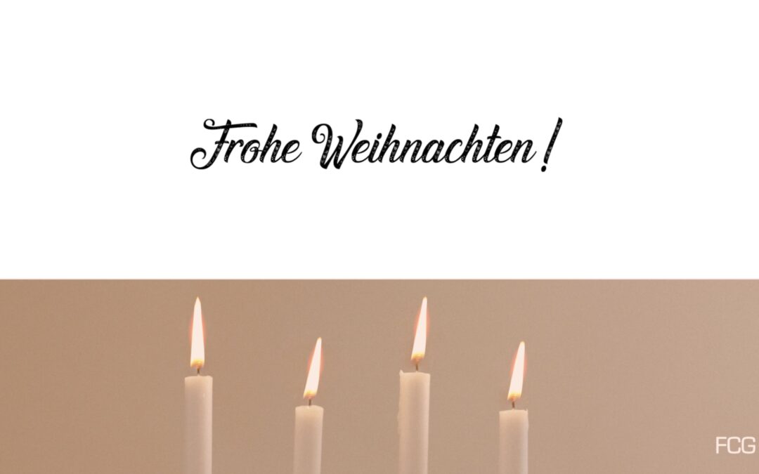 Frohe Weihnachten!